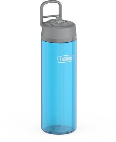 THERMOS ICON SERIES Lightweight Hydration Bottle - Durable Water Bottle Made with Tritan by Eastman with Straw Lid for Quick and Easy Drinking Experience - 26oz, Teal