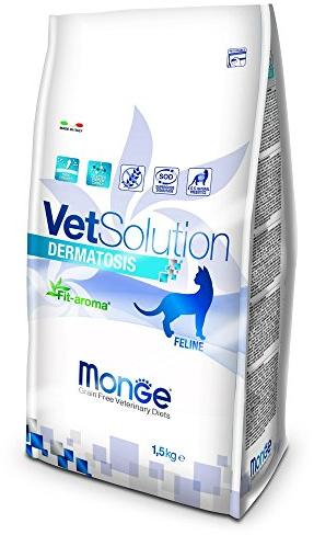 MONGE Vet. Lösung Cat KG Dermatose. 1.5 Lebensmittel Katzen