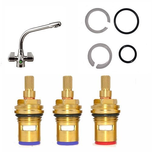Franke Triflow Moderne Complete Tap Repair Kit - Spout O Ring and Ceramic Cartridges