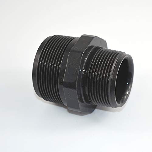 PVC Doppelnippel reduziert Aussengewinde (2 x 1 1/4)