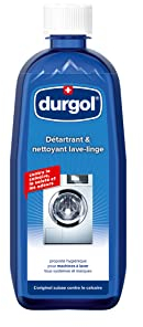 Durgol 188 détartrant & nettoyant Lave-Linge – Enlève efficacement Le tartre, la saleté et Les résidus de lessive, Version française, 1 x 500ml