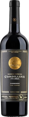 Miguel Torres Chile Cordillera Carmenere 2023 0.75 L Flasche