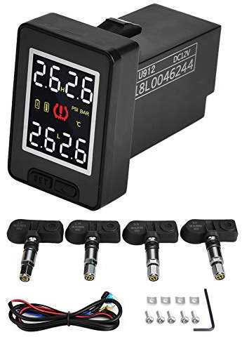 Reifendruckkontrollsystem,Reifendrucksensor,Autoreifendruckkontrollsystem Tpms Reifendruck Kontrollsysteme Mit 4 Internen Sensoren
