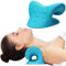 Cozyhealth Nacken-und Schulter-Relaxer, Nackendehner zur Linderung von Nackenschmerzen, Nackenstrecker Chiropraktikkissen zur Kissen für die Halswirbelsäule Entspannungskissen Nacken (blau)