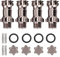 RC-Verlängerungsadapter, stabil in Leistung RC-Aluminium-Spurverbreiterung mit hochwertigem Aluminiummaterial 17 mm Sechskant für RC-Car()