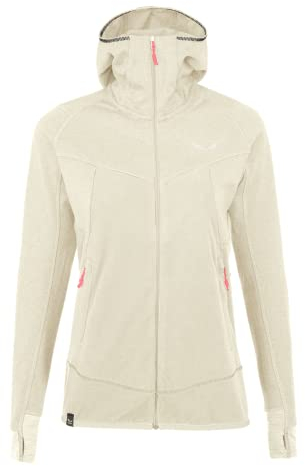Salewa Damen Puez Hybrid Pl W Fz Hdy Damen Fleecejacke, oatmeal melange, M EU