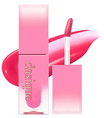 dasique Juicy Dewy Tint (04 Plum Dew) | Long Lasting Shiny Lip Stain Non Adhesive | Vegan, Cruelty Free
