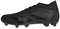 adidas Predator Accuracy.3 Firm Ground Boots, Botas de fútbol Unisex Adulto, Core Black/Core Black/Cloud White, 41 1/3 EU