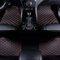 ZAPORA Custom Auto FußMatten,für Ford Puma St-Line 2020 2021 2022 2023 PU Leder Auto Fußmatten Automatten Allwetter Leder Vorne Hinten Automatten Auto Matte Car Mats,B