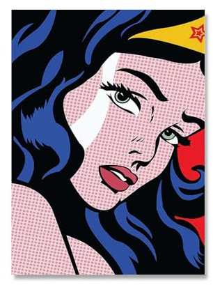 Orjdjz Wxkbl Roy Lichtenstein Pop Girl Poster Roy Lichtenstein Leinwand Wandkunst ästhetische Malerei Pop Drucke für Moderne Wohnkultur Bild 50x70cm Kein Rahmen