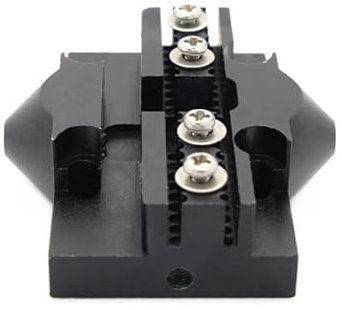 Aluminium-Schlitten for 3D-Drucker M3 Tackle 20 x 20 mm Effektor for Re-Prap, De-lta, Ko-ssel Mini-Wagen mit geschlossenem Riemen
