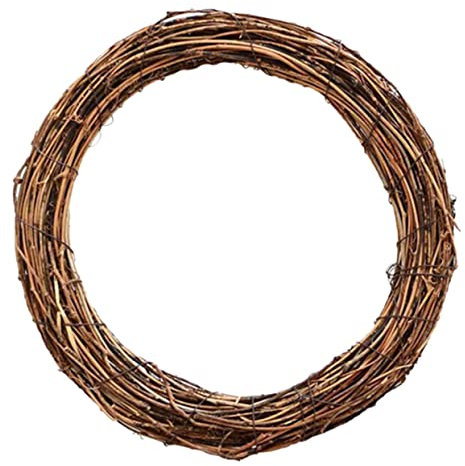 Ciieeo Kranzrohling Zum Basteln Girlande Aus Weinreben Kleiner Kranz Schlichter Kranz Zur Dekoration Bastelmaterial Für DIY-kränze Geeignet Für Innen Und Außenbereich
