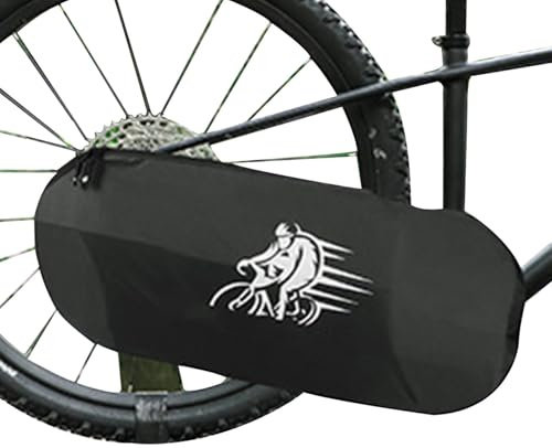 Fahrrad-Kettenschutz-Abdeckung – Wasserdichte Fahrrad-Kettenabdeckung, Kettenschutz Für Fahrräder | Kettenschutz Für Rennräder Mit Reflektierendem Logo, Fahrradzubehör Für Mountainbikes Und Fahrräder,