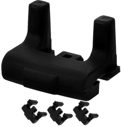 UTHCLO Silikon Stoßfänger Für Heißluftfritteusen Schutzfüße Hitzebeständig Spülmaschinenfest Luftfritteusen Zubehör Kratzfest Stoßdämpfer 4 Stück