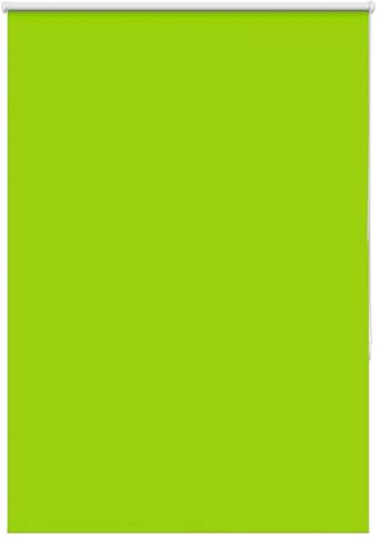 vidaXL Roller Blind - Blackout Leaf Green - 95x175 cm, Polyester, for Homes/Offices, Easy Install