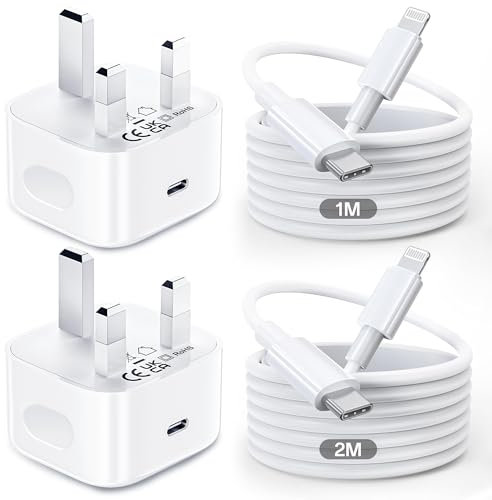 for iPhone Charger Fast Charge for Apple Charger Fast Cables 1M&2M USB C to Lightning Cable for iPhone 14/13/12/11 Pro/Pro Max/XS/XR/SE/8, for iPad Pro