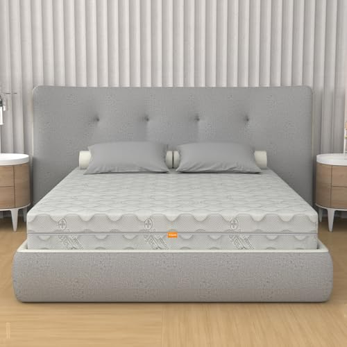 MiaSuite Materasso Sfoderabile Memory Foam e Molle Insacchettate, matrimoniale 160x190 alto 25 cm - Ortopedico, Rigidità Medio-Alta, Rivestimento Silver - Box System, 100% Made in Italy | Sensation