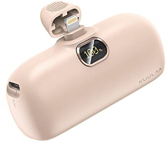 Kuulaa Power Bank da 5000 mAh, PD 20 W, ricarica rapida, caricabatterie portatile, compatibile con iPhone 12/12 Pro/12 Pro Max/13/13 Pro/13 Pro Max/11 Pro/XR/X/8/Plus