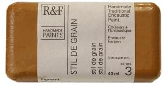 R&F Artist Encaustic Paint, Stil de Grain, 40 ml