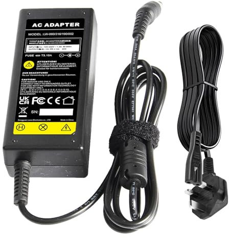 ARyee 19V 3.16A 60w AC Adapter Laptop Charger for Samsung NP355V5C NP-RV511 NP370R5E NP700Z3A NP700Z3C-S02US RV510 NP300V NP370R5E-A04UK