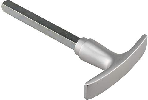 INTRA-TEC Torgriff Garagentorgriff Griff Garagentor Alu F1 9 x 100 mm