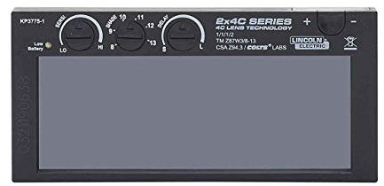 Lincoln Electric 2x4 C-Series lente de soldadura de oscurecimiento automático 8-13 KP3775-1