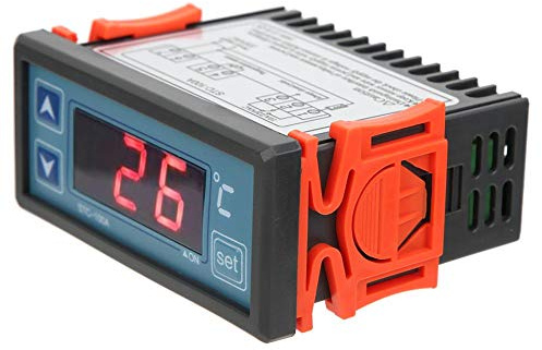 Temperaturregler -100A Digital Thermostat Kühlen Heizmodus Inkubator Aquarium Industrielle Nutzung, -50 50-99 ℃