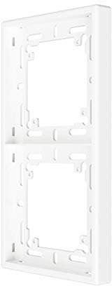 Samotech® 2-fach Lichtschalter Abdeckrahmen (SM217)