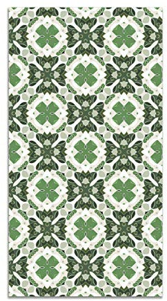 Panorama Alfombra Vinílica Cocina Baño - Modelo Hidráulico Oriental Mosaico Verde 200x250 cm - Varios tamaños - Decoración Hogar