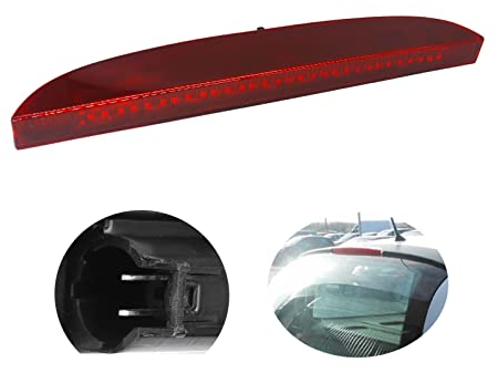 KASturrboo Troisième Feu de Stop pour Clio 2, Haut 3ème Feux Stop arrière Rena-ult Clio II 1998-2006 7700410753 (Rouge)