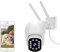 HiKam A9 PT Überwachungskamera Aussen, Ultra HD 2K Auflösung, Kabellose IP WLAN Outdoor Kamera Schwenkbar mit Personenerkennung, Sirene, 30m Nachtsicht, 2-Wege Audio,App,IP66 Wasserdicht,Cloud in DE