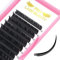 Flat Lashes 0.15 0.20 Ellipse Flat Lashes C CC D DD Curl Flat Lash Extensions Mattschwarz Wimpernverlängerung 8-15 MIX (D-0.20, 11 mm)