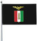 Bandiera Decorativa Stemma della Repubblica Sociale Italiana Bandiera All'Aperto Vintage Bandiera Vacanza con 2 Occhielli Bandiera da Giardino per Interni Esterni Patio