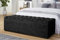 Chesterfield Ottoman storage Box - Naples Velvet Storage ottoman with Matching Fabric Buttons - Ottoman Footstool with Storage - Chester Upholstered Coffee Table- End of Bed Storage Bench