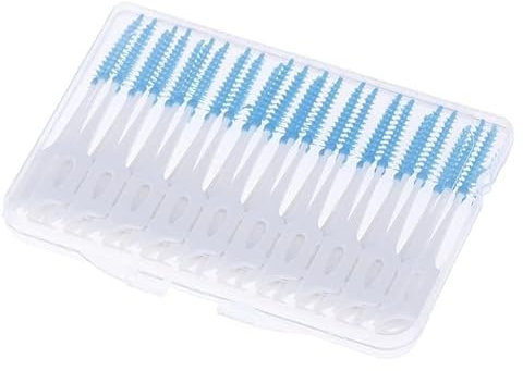 CADENABEAR spazzolini interdentali 40pcs Dental Floss Flosser seleziona i Denti stuzzicadenti Stick Dente Dente Pulito Assistenza for la Cura Dental Floss Filo interdentale