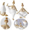 LS-LebenStil 3´er Set Yoga Deko-Figur Molly 14-21cm Skulptur Gymnastik Feng Shui Deko-Objekt