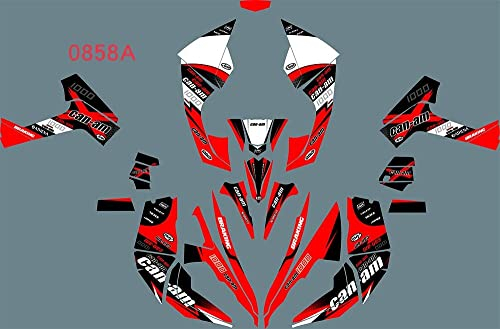 Motorcross Aufkleber Motorrad Aufkleber ATV Grafik-Set für CAN AM Renegade 500 800r 800 x 1000