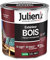 Julien Peinture Bois Microporeux Extérieur Satin - Portes, fenêtres, portails, mobilier de jardin - Rouge Basque 2,5 L