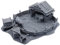 Oxen Enclosure Miniature Terrain Set – Farm Scatter Scenery with Removable Roof, Hay Bale, Plough & Cart | 28mm Scale Rural Fantasy Props | RPG & Tabletop Games | Printable Scenery Licensed