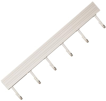Colgador de Utensilios de Cocina, Utensilios de Cocina de Aluminio Rejilla para Colgar Estante para Colgar sin Perforaciones Soporte para Utensilios Montado en la Pared Cuchara