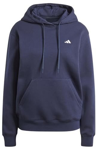 adidas Damen Essentials SMALL Logo Feel Cozy Hoodie, Legend Ink, XXL