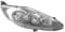 EDA PREMIUM auto Scheinwerfer Rechts 1579901 passend für FORD FIESTA, 08-12 mit Motor