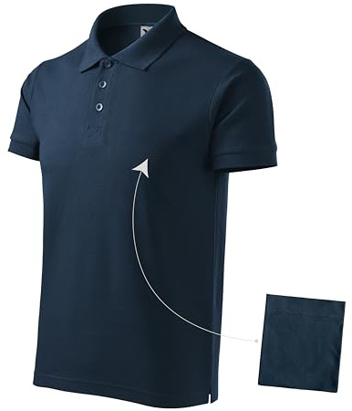 Malfini Poloshirt für Herren, blau, M