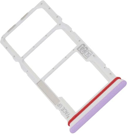 Générique pour Motorola Moto E14 Tiroir Support Plateau Carte Double Sim Double Violet