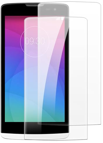 Shantime [2 Stück Displayschutz Gehärtetes Glas Kompatibel mit LG Leon (4.5 Zoll), HD Klar Kratzfest Blasenfrei