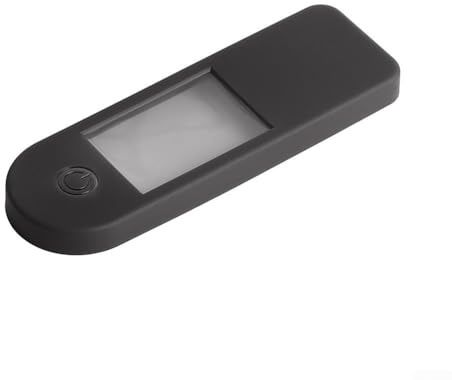 Para Xiaomi 4 5 5 Pro 5 Max Scooter eléctrico Protector de pantalla Cubierta de silicona Impermeable Diseñado para proteger la pantalla (Negro)