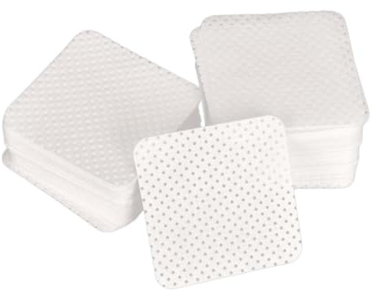 Mobestech 170stücke Baumwoll Wattepads zum Entfernen von Nagellack Nagelgel und Nagelkleberresten ohne Hautreizung
