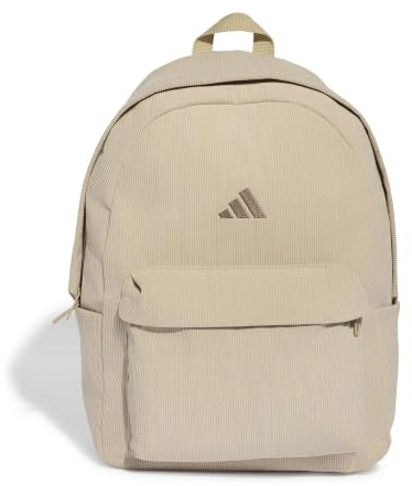 adidas Unisex Essentials Material Backpack, Khaki Three/Khaki Six, One Size
