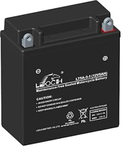 HYM430SPE Battery – 12V 5Ah Sealed AGM Replacement Compatible with Hyundai HYM430SPE Lawn Mower, Maintenance Free Starter Battery