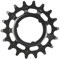 KMC Unisex-Adult KB 18 S E-Bike Kettenblatt für Shimano Schaltungsnaben, 1/2 x 1/8, CrMo Stahl, Schwarz, quot